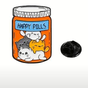 Cute Cat Enamel Pin